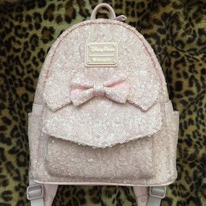 millennial pink loungefly backpack